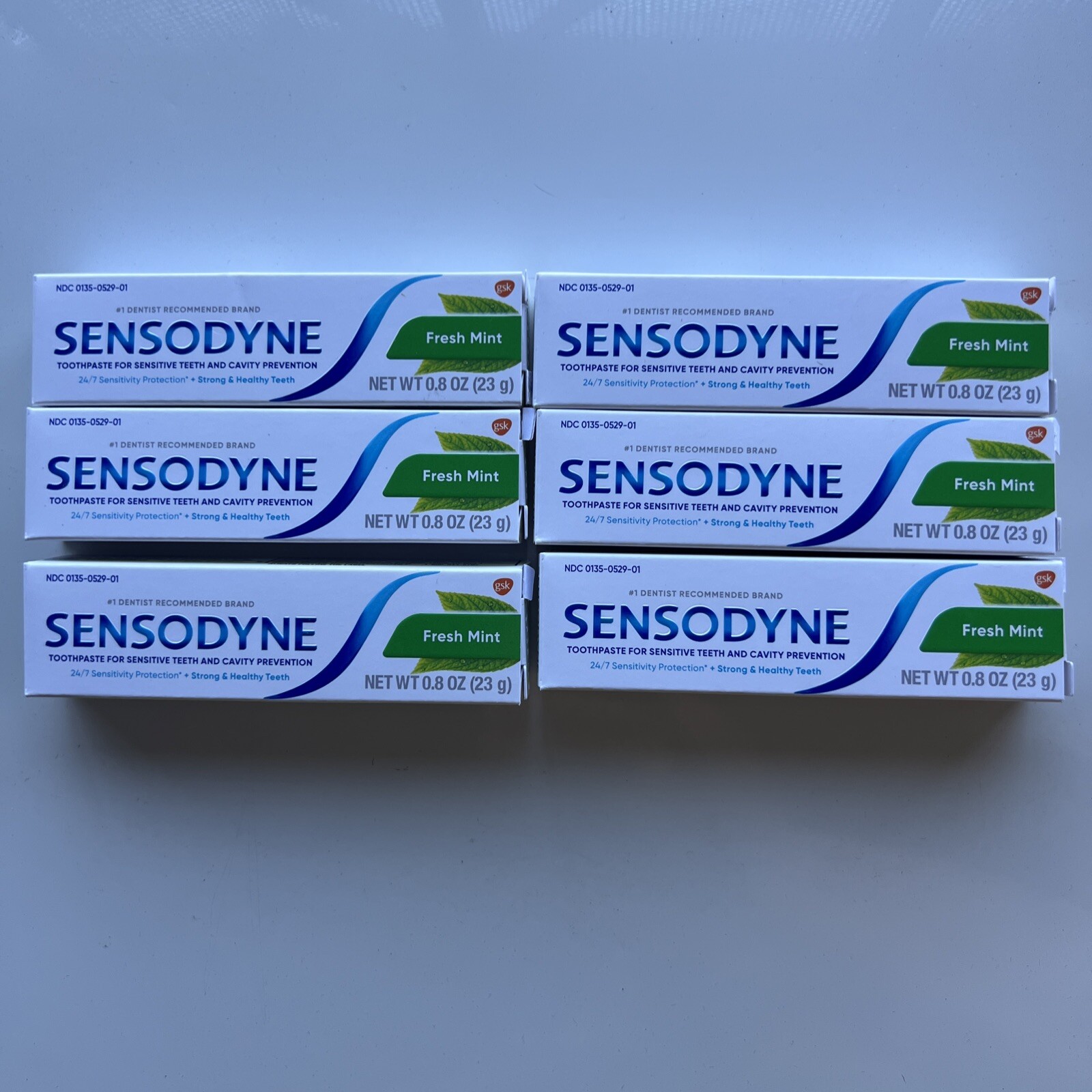 Sensodyne Fresh Mint Toothpaste for Sensitive Teeth 0.8oz EX