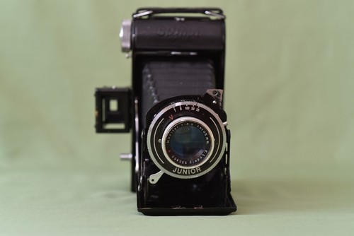 【Very Rare】1950's Belfoca Junior Belca Dresden folding camera Perfect Working - Picture 4 of 18