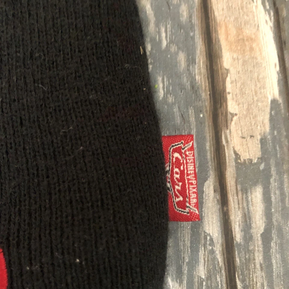 迪士尼/皮克斯汽车 Lightning Mcqueen 豆豆帽黑色亚克力儿童尺寸 4-16 — 第 3/4 张图片