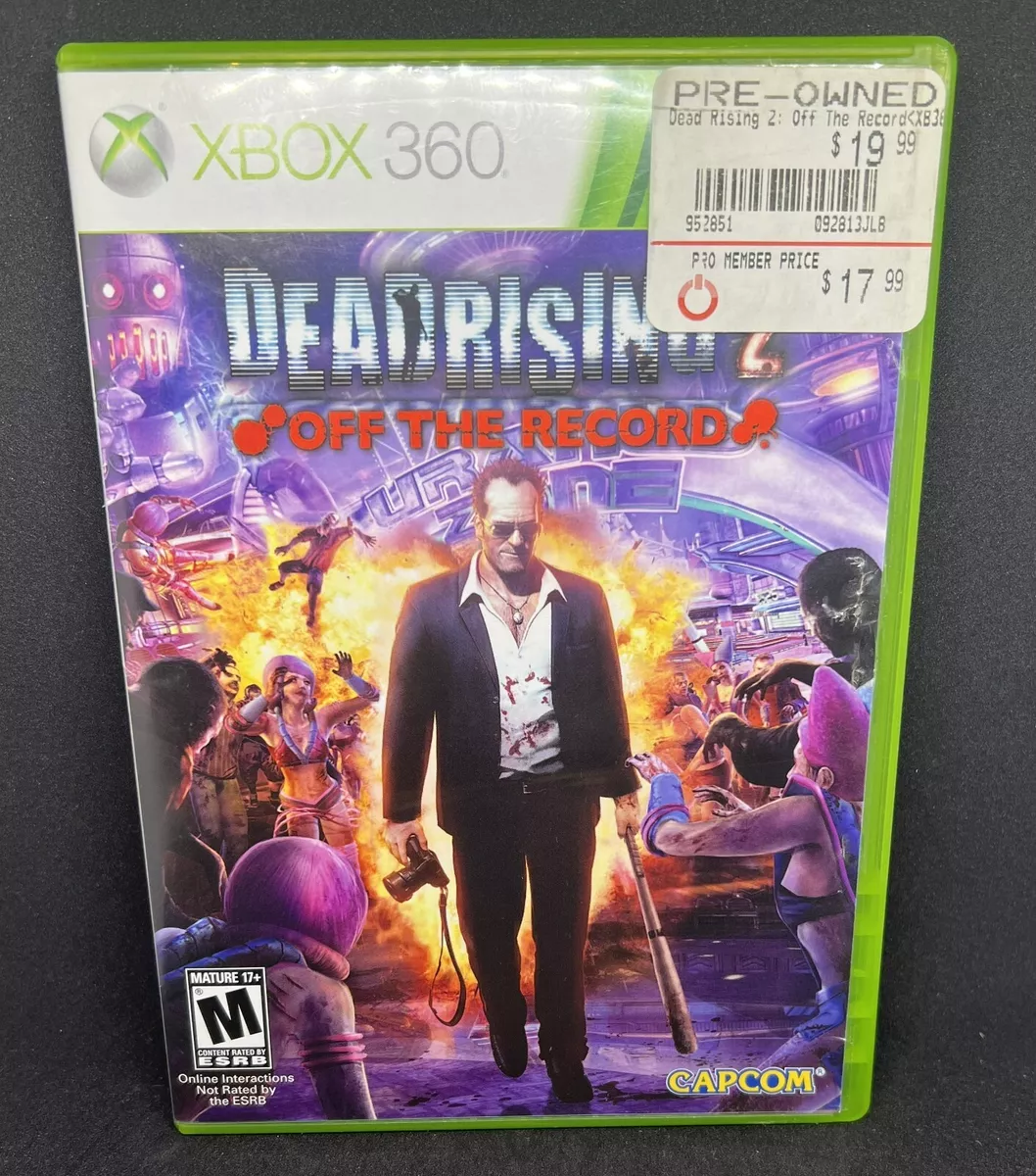 Dead Rising 2 Off the Record Xbox 360