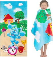 Towel Blues Clues Think Blue Beach Bath Pool 28" x 58" 100 Cotton