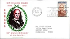 Canada 1969 FDC - Sir William Osler - Ottawa, Ont - J3963