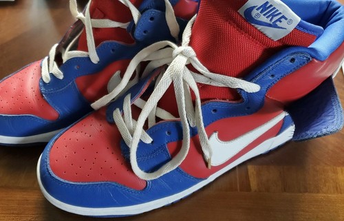 red white blue dunks
