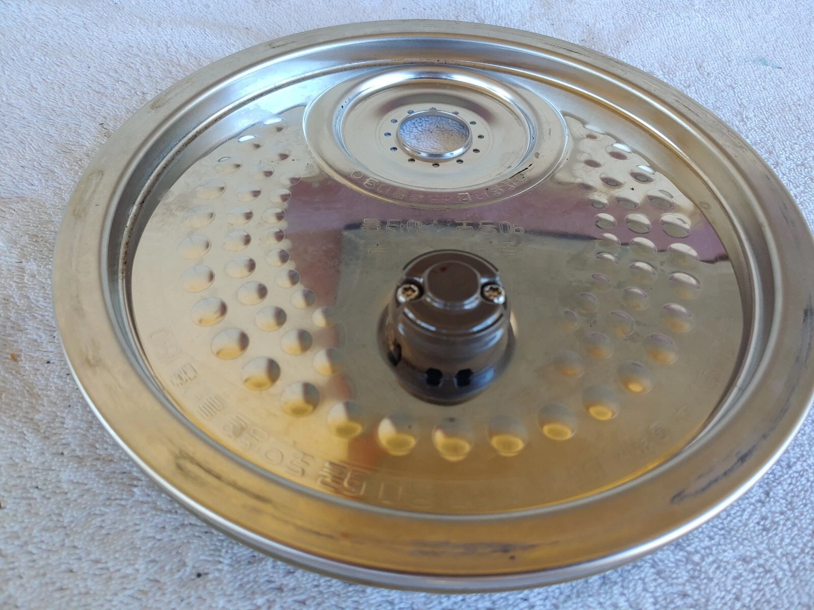 Cuckoo HN1054F Stainless Steel Inner Lid With Gasket And Valve Replacement Part