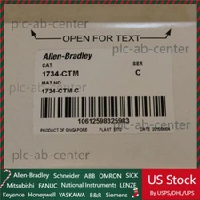 New Allen-Bradley 1734-CTM Point I/O Common Terminal Module AB 1734CTM