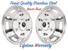 16" Mercedes Benz Sprinter 2 Front Rim Wheel Simulator Hub Cap Covers ©
