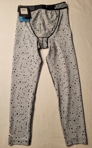 Nike DRI-FIT Jordan Jumpman Boy's Size Large Training Tights Pants FREE SHIP $40 - Picture 5 of 9