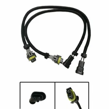 California Special Fog Light Extension Harness H10 to H11 Set 2005-12 Mustang