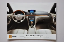Car Press Photo - 2005 Renault Laguna - Interior View