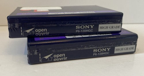 2 bandes vidéo Sony 120 min 8 mm MP haute qualité 8 P6-120HG NEUVES SCELLÉES - Photo 6 sur 7
