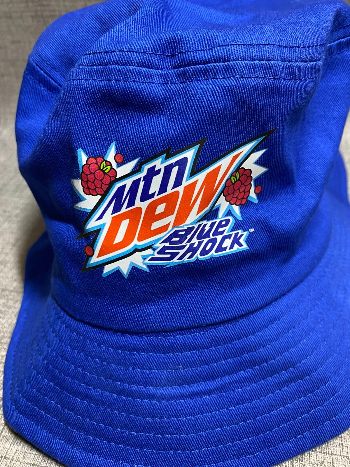 Mountain Dew Blue Shock Slurpee Bucket Sun Hat - SUPER Rare