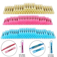 400/100x Heat Shrink But Connector Waterproof Electrical Wire Marine Butt Splice