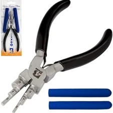 6 in 1 Bail Making Pliers Wire Looping Forming Pliers with Non-Slip Comfort Grip