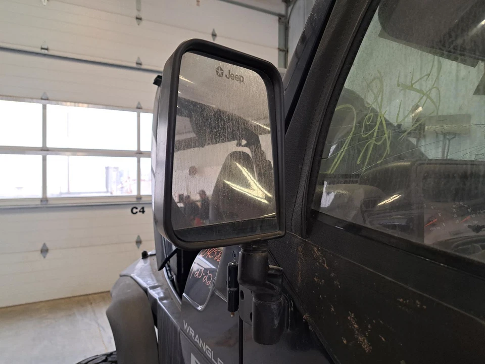 Espejo retrovisor de puerta izquierdo usado se adapta a: Jeep Wrangler 2002 manual bisagra de puerta montada LHD Lef Foto 2 de 4