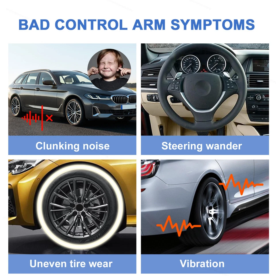 Brazos de control derecho izquierdo 2 piezas aptos para Subaru Impreza 2008-2011 Foto 4 de 4