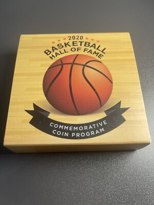 2020 BASKETBALL HALL OF FAME COMMEMORATIVE SILVER DOLLAR