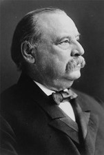 GROVER CLEVELAND GLOSSY POSTER PICTURE PHOTO president democrat bourbon usa 1688