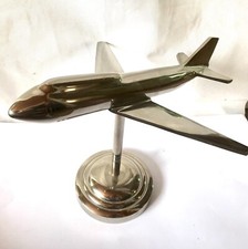 Maquette d'avion en aluminium design des années 50
