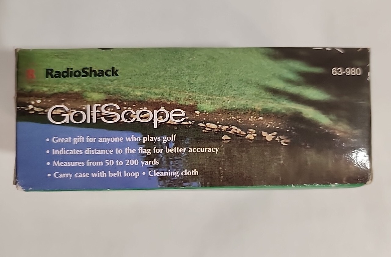 Vintage Black RadioShack 5x20mm Golfscope Radio Shack Golf Scope for