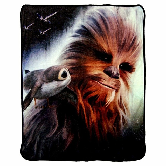 Disney Star Wars Kids Blanket & Pillow Set Chewbacca 60x90 ...