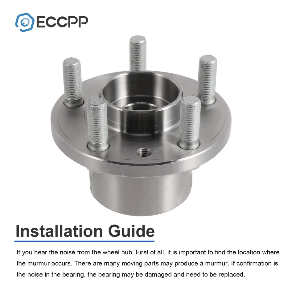 Cojinete de cubo de rueda delantero AWD de 1 pieza para Land Rover LR2 2008 2009 2010-2015 2,0 L 3,2 L Foto 4 de 4