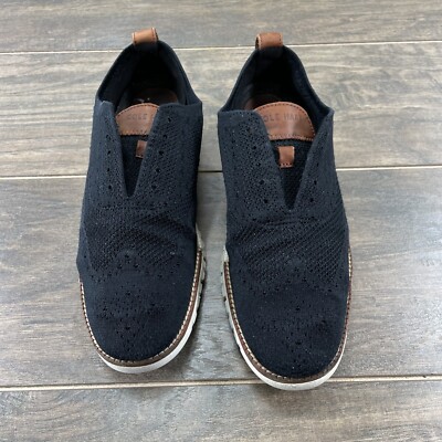 Cole Haan ZeroGrand Shoes Mens 8.5 M Black Stictchlite 