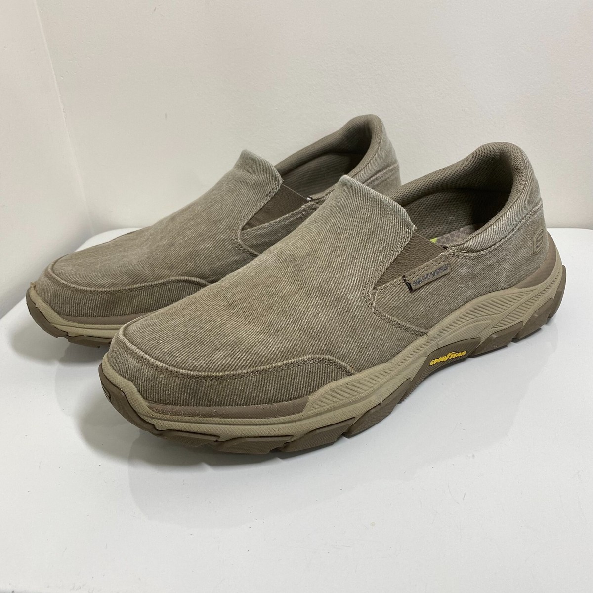 Skechers Relaxed Fit Respected Fallston Canvas Slip On Sneaker Loafers Skechers Men main image 2