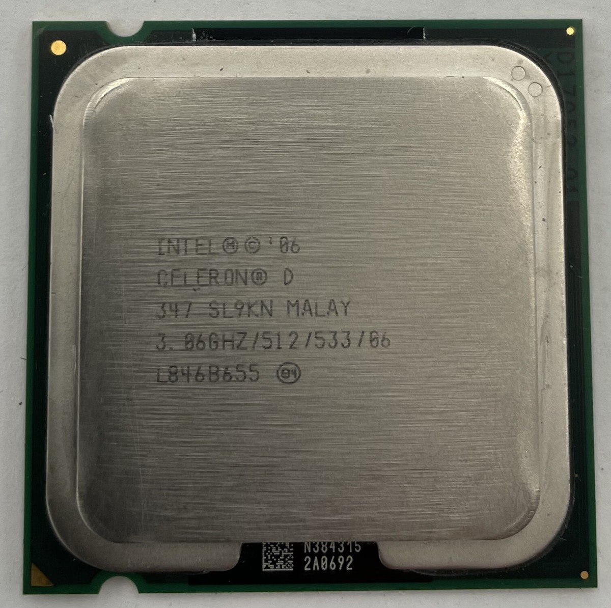 Intel Celeron D 347 Desktop CPU Processor- SL9KN | eBay