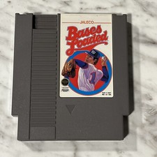 Bases Loaded Nintendo NES 1988 Jaleco Cartridge W/ Sleeve UNTESTED Baseball RARE