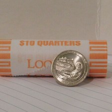 2017 P FREDERICK DOUGLASS DISTRICT OF COLUMBIA  PARK  QUARTER $10 BU ROLL 