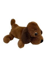 Vintage 1973 Dakin Plush Tan Brown Puppy Dog Stuffed Animal 9  