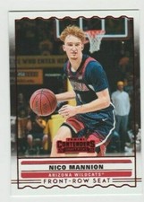 2020 Panini Contenders Draft Picks Nico Mannion Front Row Seat Red SP #SS-18