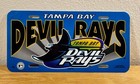 Tampa Bay Devil Rays License Plate Plastic Vanity Vintage Mlb Baseball 1995 Logo