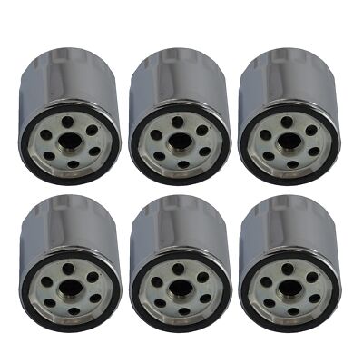 Wix Set of 6 Engine Oil Filters (Spin-On) 51225