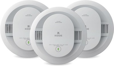 3-Pack Kidde 20SD10 Smoke Alarm 10-Year Sealed Battery Fire Detector