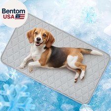 Dog Cooling Mat for Dogs 48"X28"- Dog Cooling Pad Durable, Cool Blanket Machine
