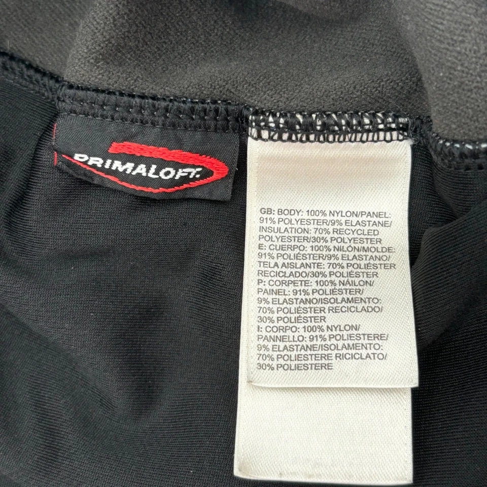 Chaqueta Primaloft XL The North Face para Hombres Cremallera Completa Azul Agujero para el Pulgar Micro Puffer Foto 2 de 4