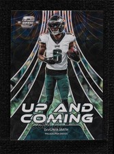 2022 Contenders Optic Up and Coming Black Scope Prizm 1/25 DeVonta Smith 19fe