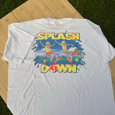 Vintage 80s The Big Red Boat Shirt Splashdown Disney Cruise XL