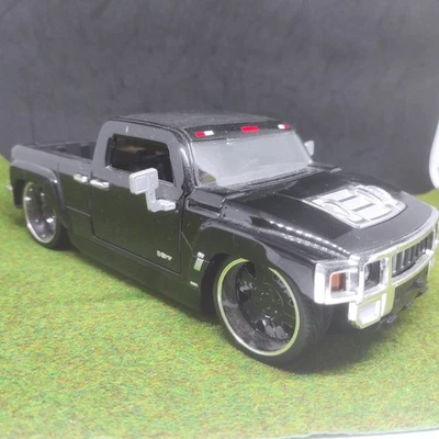 Jada toys 1/24 Hummer H3T pick up noir custom n°90644 fast & furious - Photo 1/4