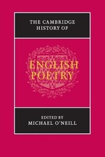 Michael O'Neill The Cambridge History of English Poetry (Paperback) (UK IMPORT)
