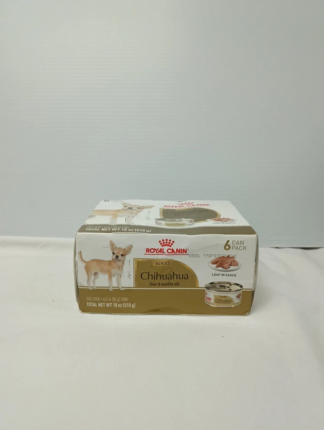 Royal Canin Chihuahua Wet Dog Food 3 Ounce Pack of 6 Loaf in Gravy