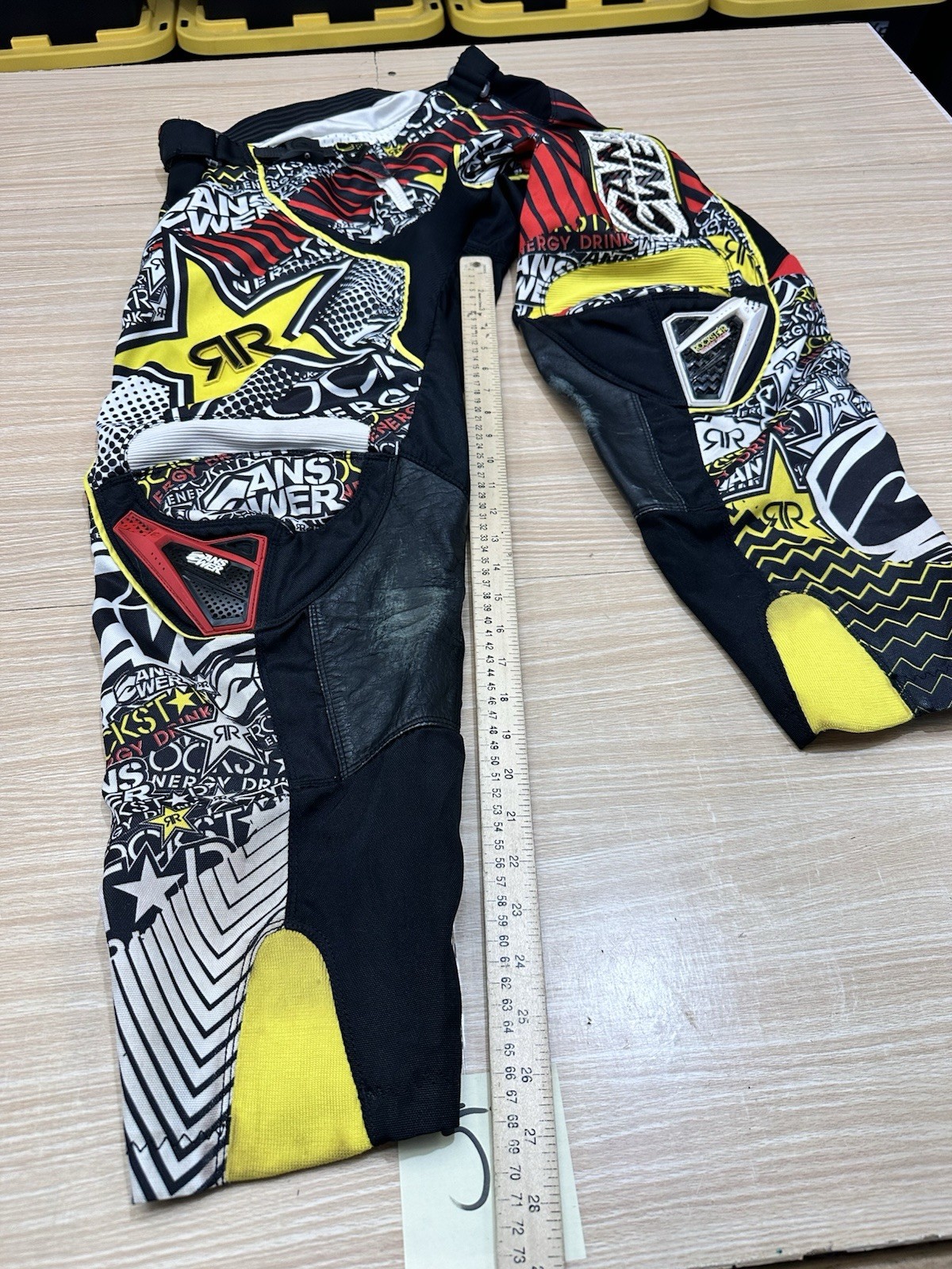 Answer Pants Motocross Racing Rockstar Energy Drink Size 34x27