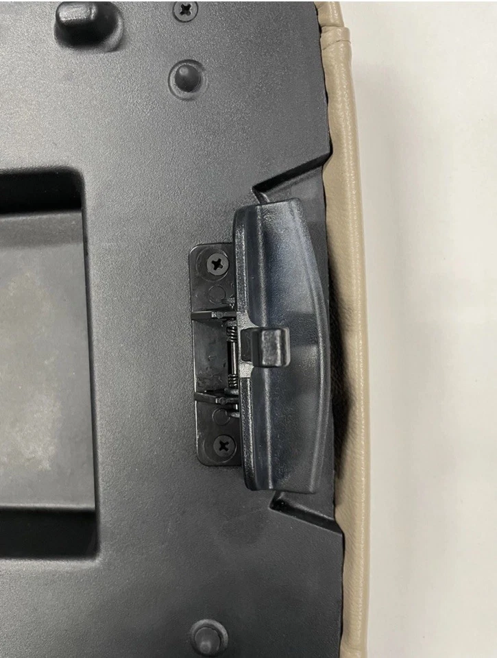 Apoio de braço tampa console central Ford Expedition 2003-2006 fabricante de equipamento original bronzeado - Imagem 2 de 4