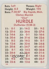 1980 APBA Baseball 1979 Season Clint Hurdle fm0