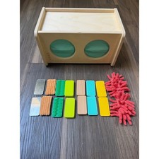Lovevery Montessori Wooden Sensory Box COMPLETE Toddler 3/4 Kit 45-48 Months 