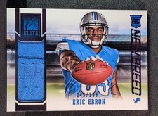 Eric Ebron - 2014 Elite - New Breed Rookie Card - #17 (RC). rookie card picture