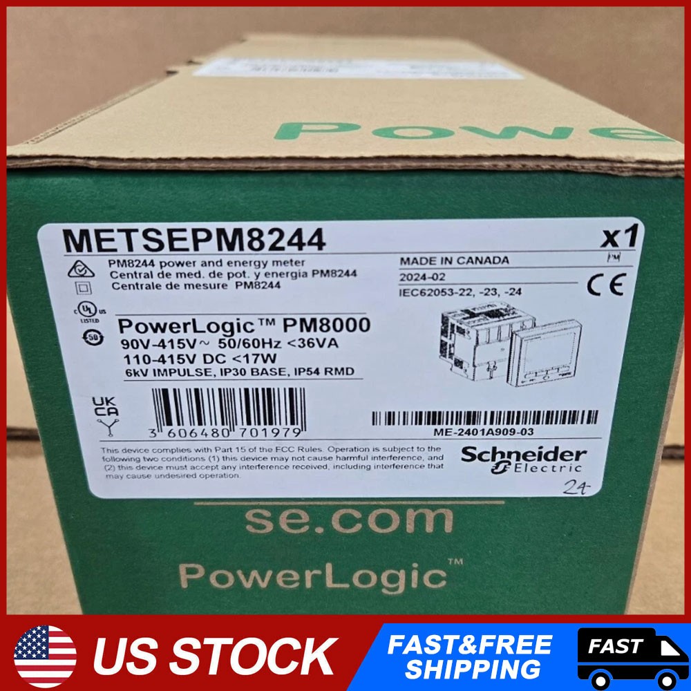 1PC Schneider METSEPM8244 SCHNEIDER ELECTRIC METSEPM8244 PowerLogic PM8000 Power