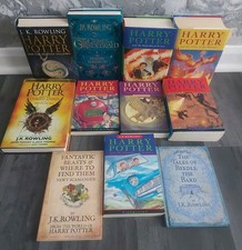 Harry Potter Book Collection: Books 1-8 & Extras Bundle by J. K. Rowling!!!
