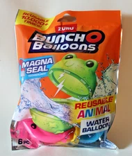 Zuru Bunch O Balloons reusable animal water balloons 6 pieces new